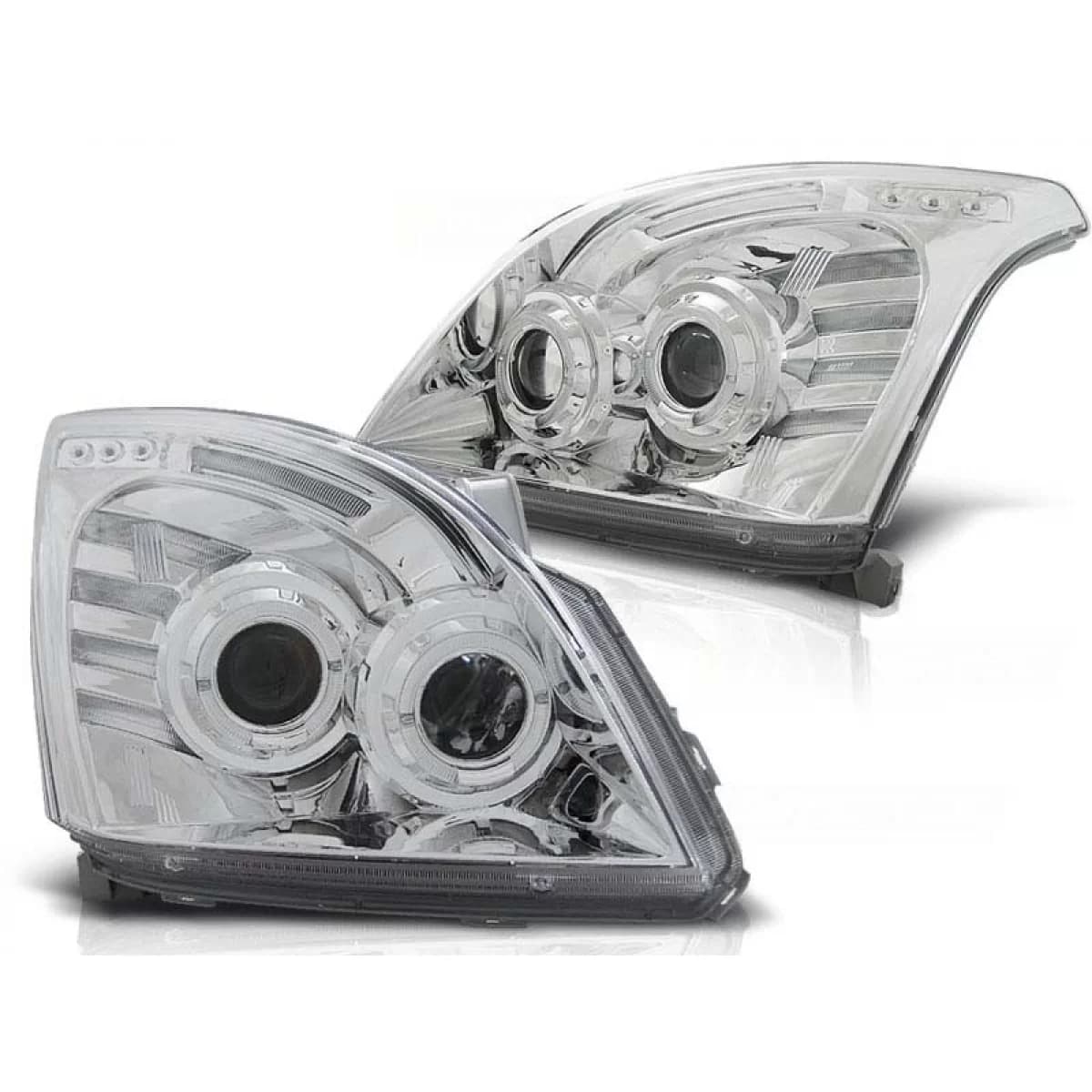 Tuning headlight set suitable for TOYOTA LAND CRUISER 120 2003-2009, left and right