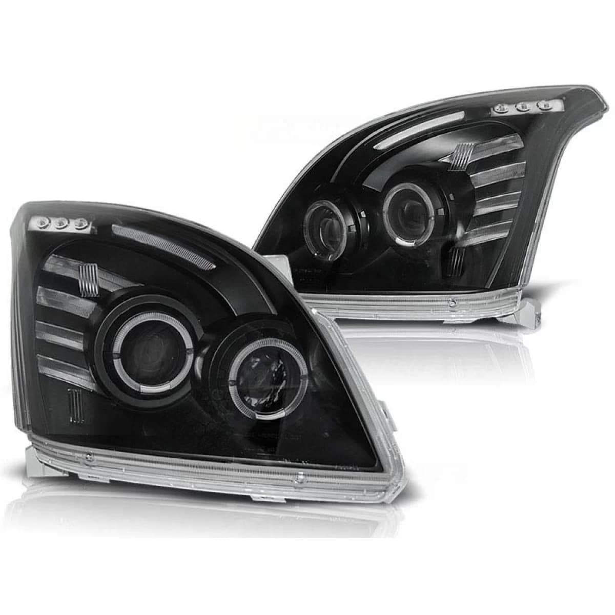 Tuning headlight set suitable for TOYOTA LAND CRUISER 120 2003-2009, left and right
