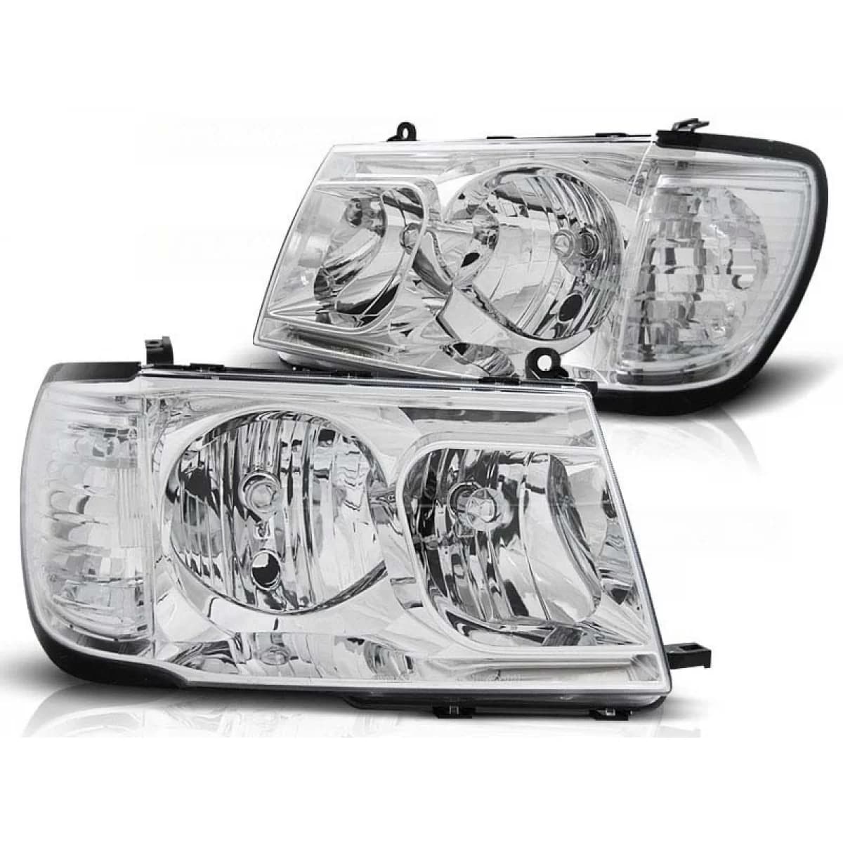 Tuning headlight set suitable for TOYOTA LAND CRUISER FJ100 1998-2004, left and right