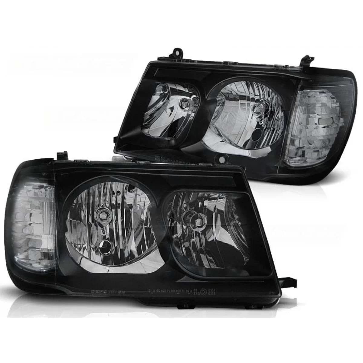 Tuning headlight set suitable for TOYOTA LAND CRUISER FJ100 1998-2004, left and right