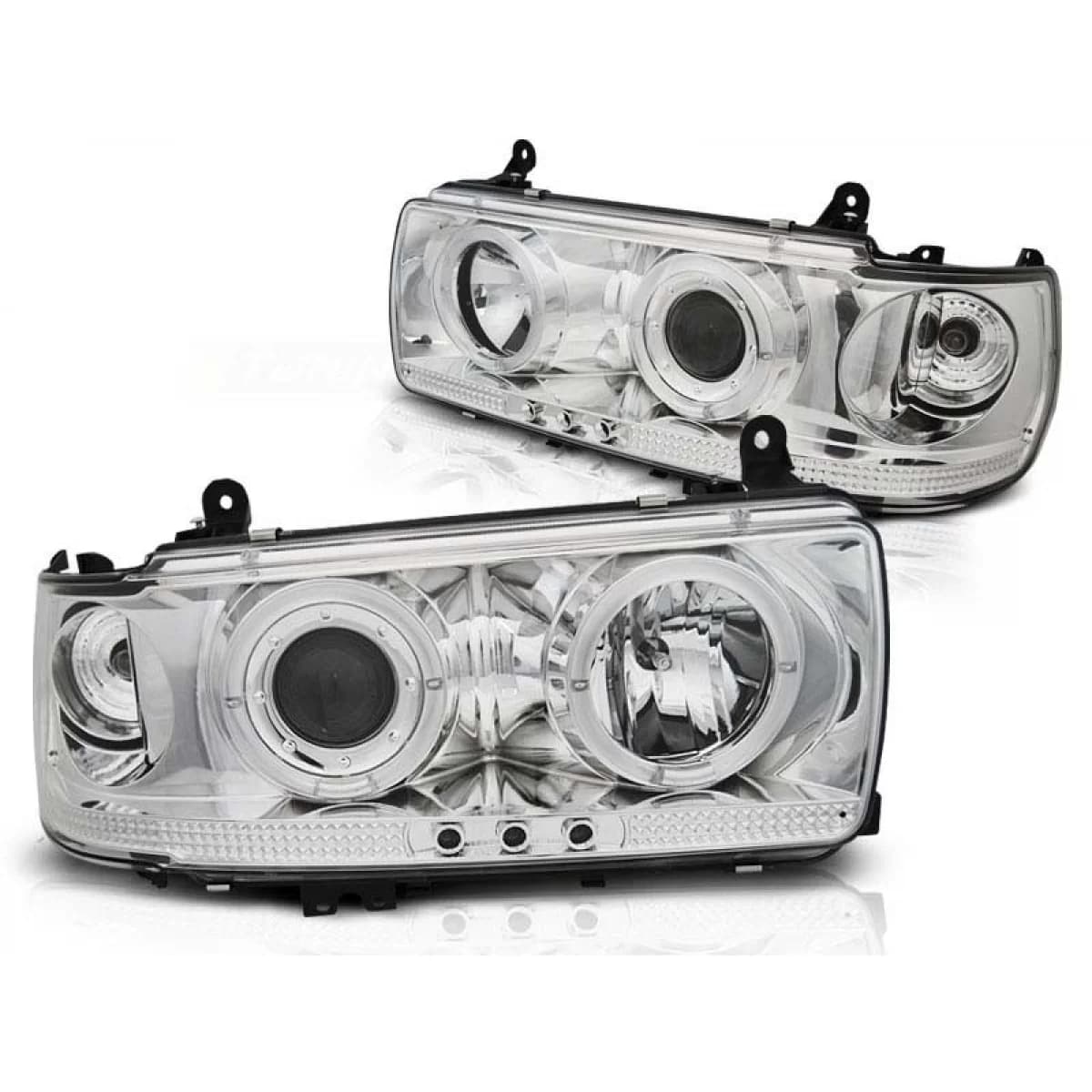 Tuning headlight set suitable for TOYOTA LAND CRUISER FJ 80 1990-1997, left and right