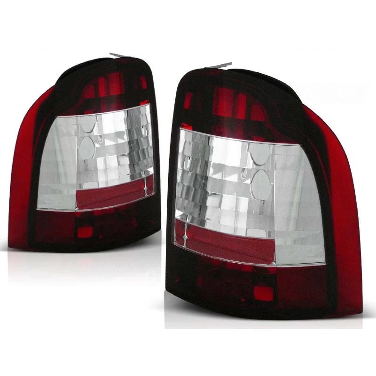 Tuning tail light set suitable for Ford MONDEO 01.1993-08.2000 estate with red and white base, left and right