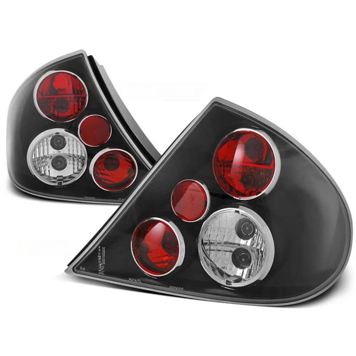 Tuning tail light set suitable for Ford MONDEO MK2 10.1996-08.2000 Liftback with black base, left and right
