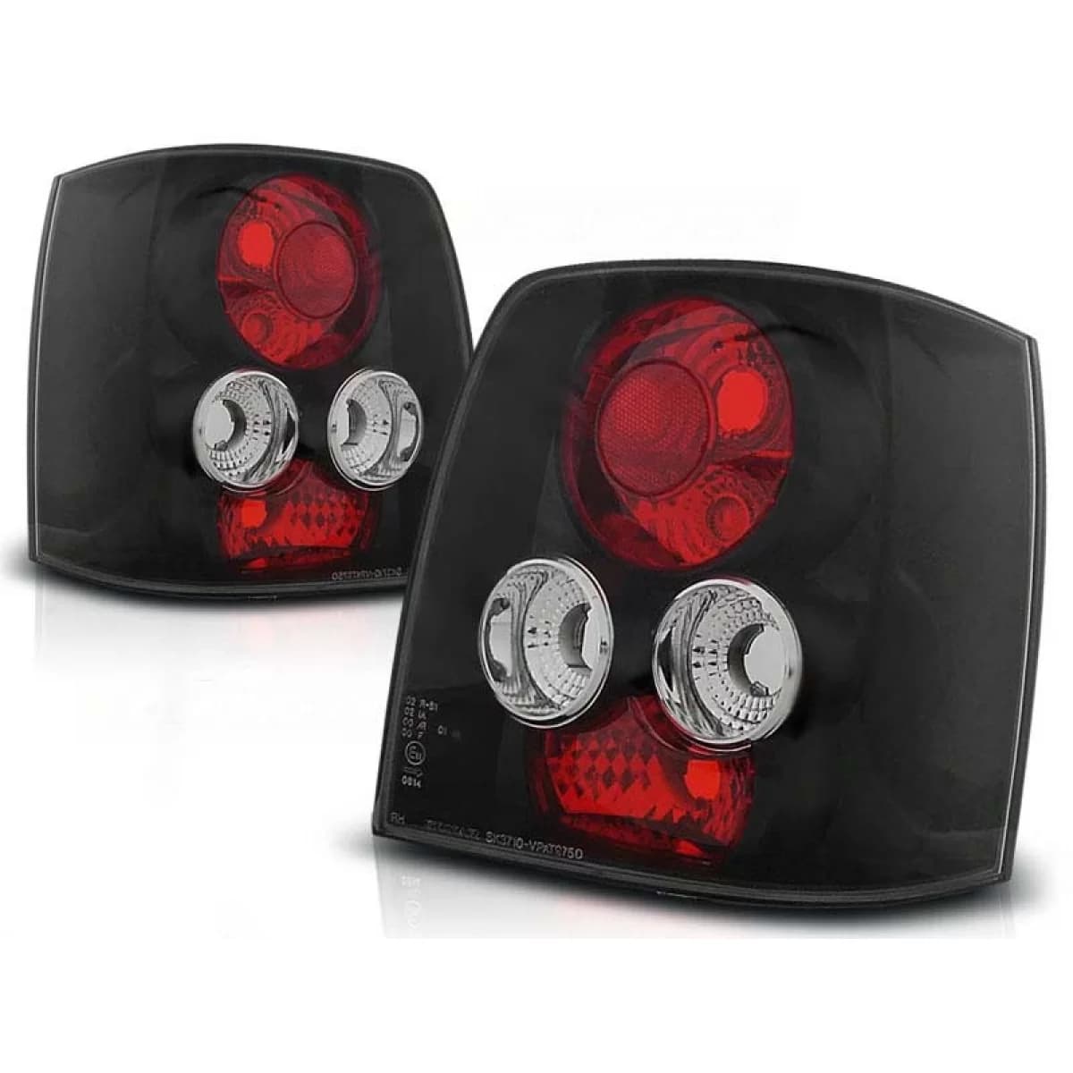 Tuning tail light set suitable for Volkswagen PASSAT B5 11.1996-08.2000 estate with black base, left and right