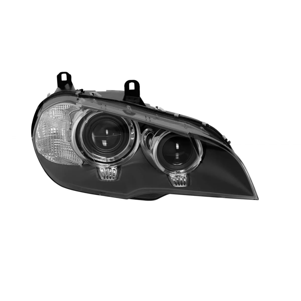 Right Adaptive Xenon headlight suitable for BMW X5 E70 LCI 2011-2013 with black base