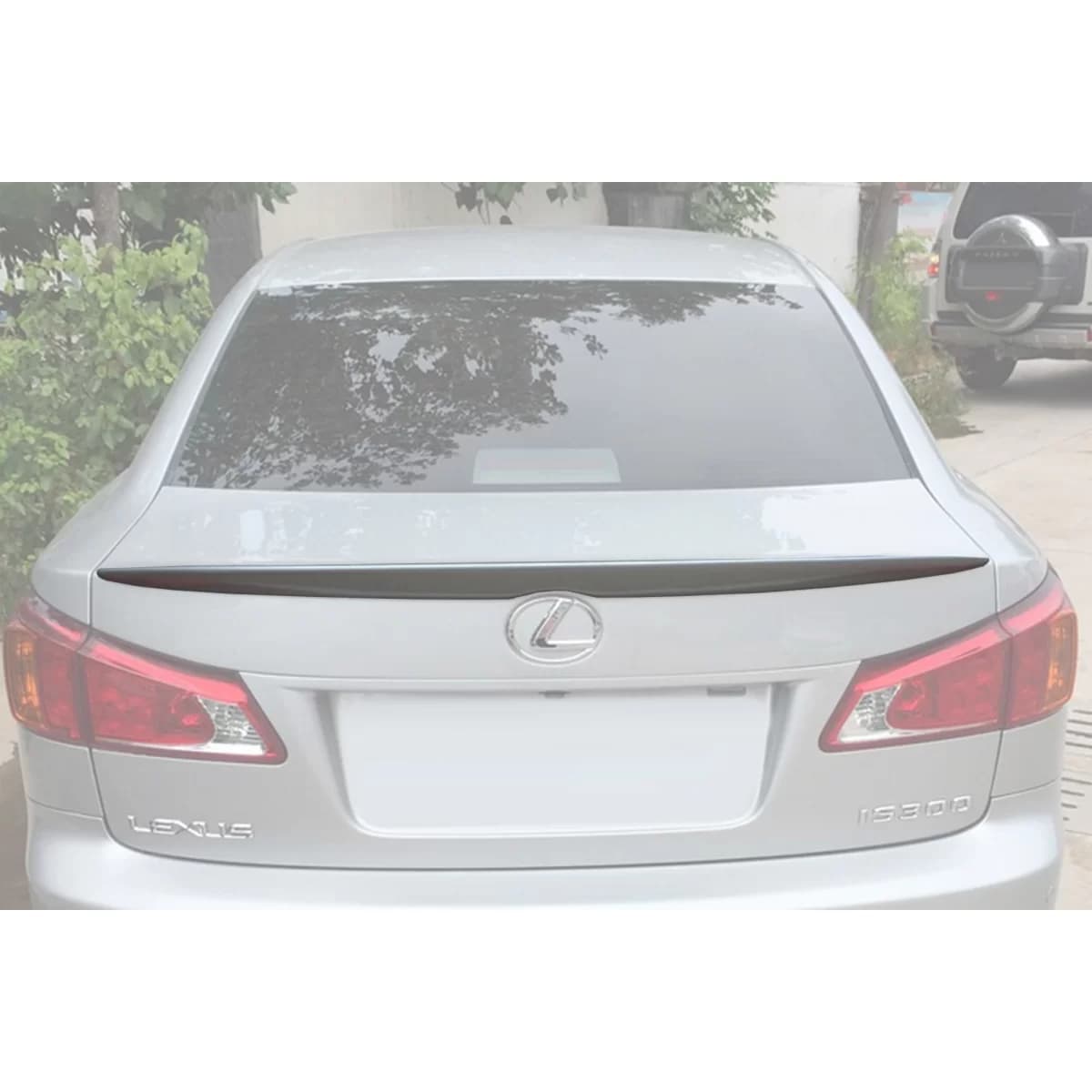 F-Sport type trunk spoiler suitable for Lexus IS250, IS350 2005-2013, unpainted