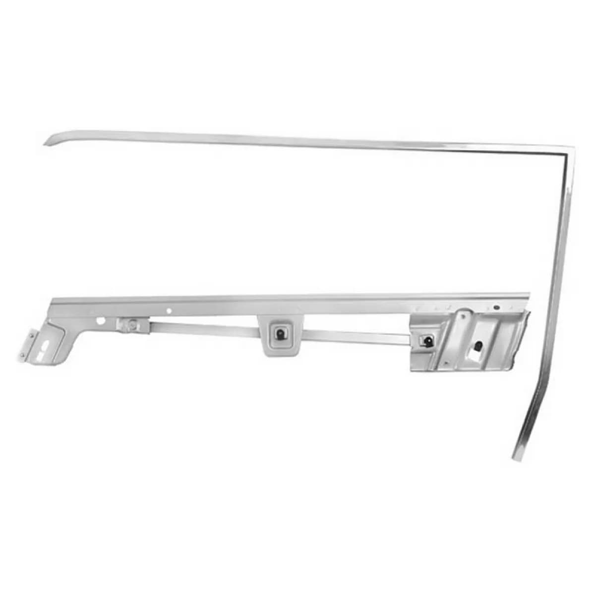 Frame for right door glass for Ford Mustang 67-68 coupe