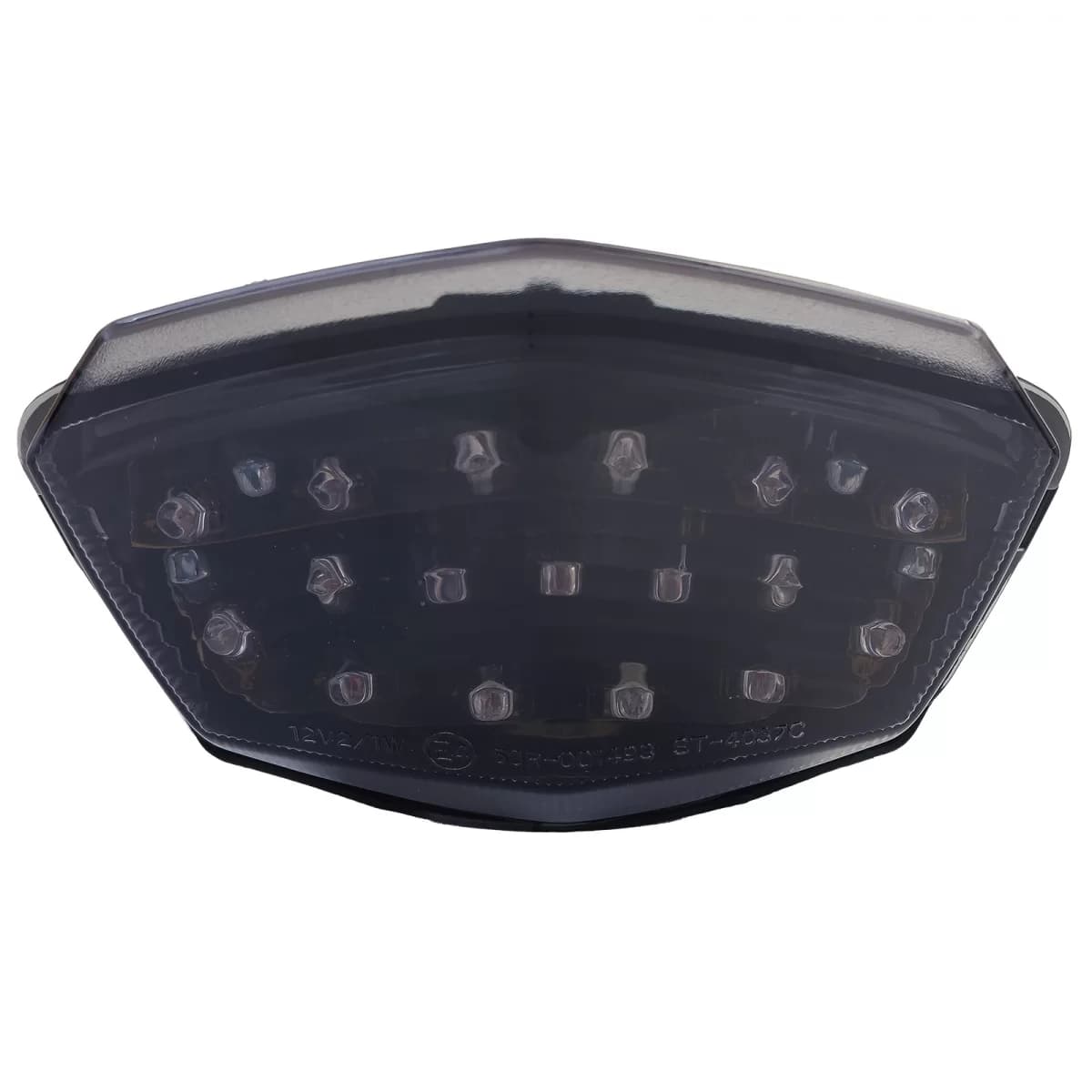 Motorcycle LED taillight smoke black tinted for Kawasaki Ninja 250R EX250 08-11