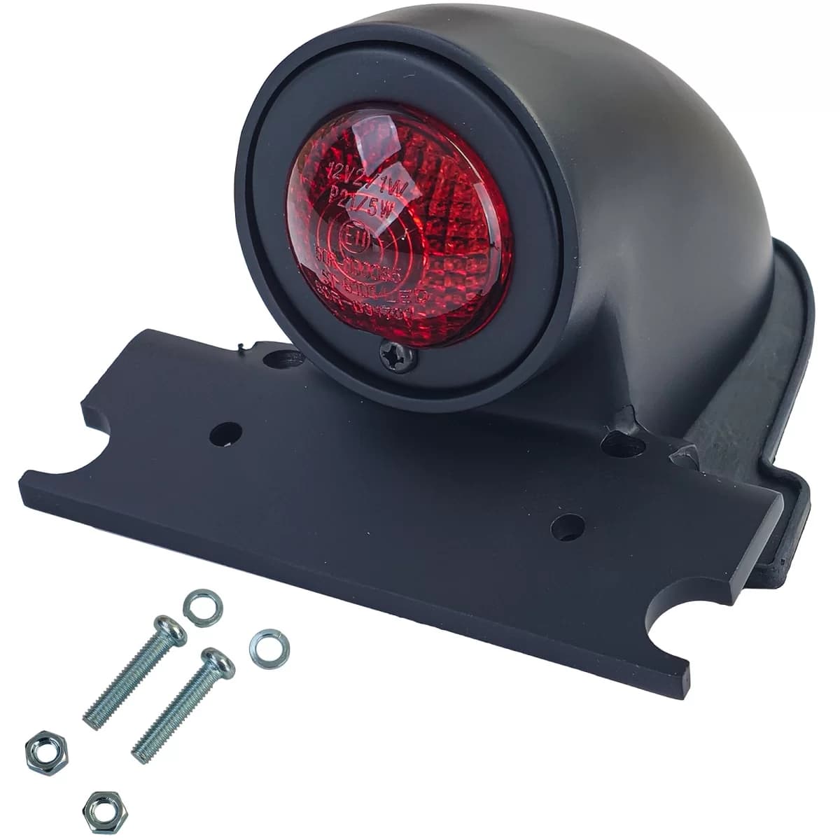 Motorcycle LED Universal Sparto Taillight Black Retro Harley Chopper