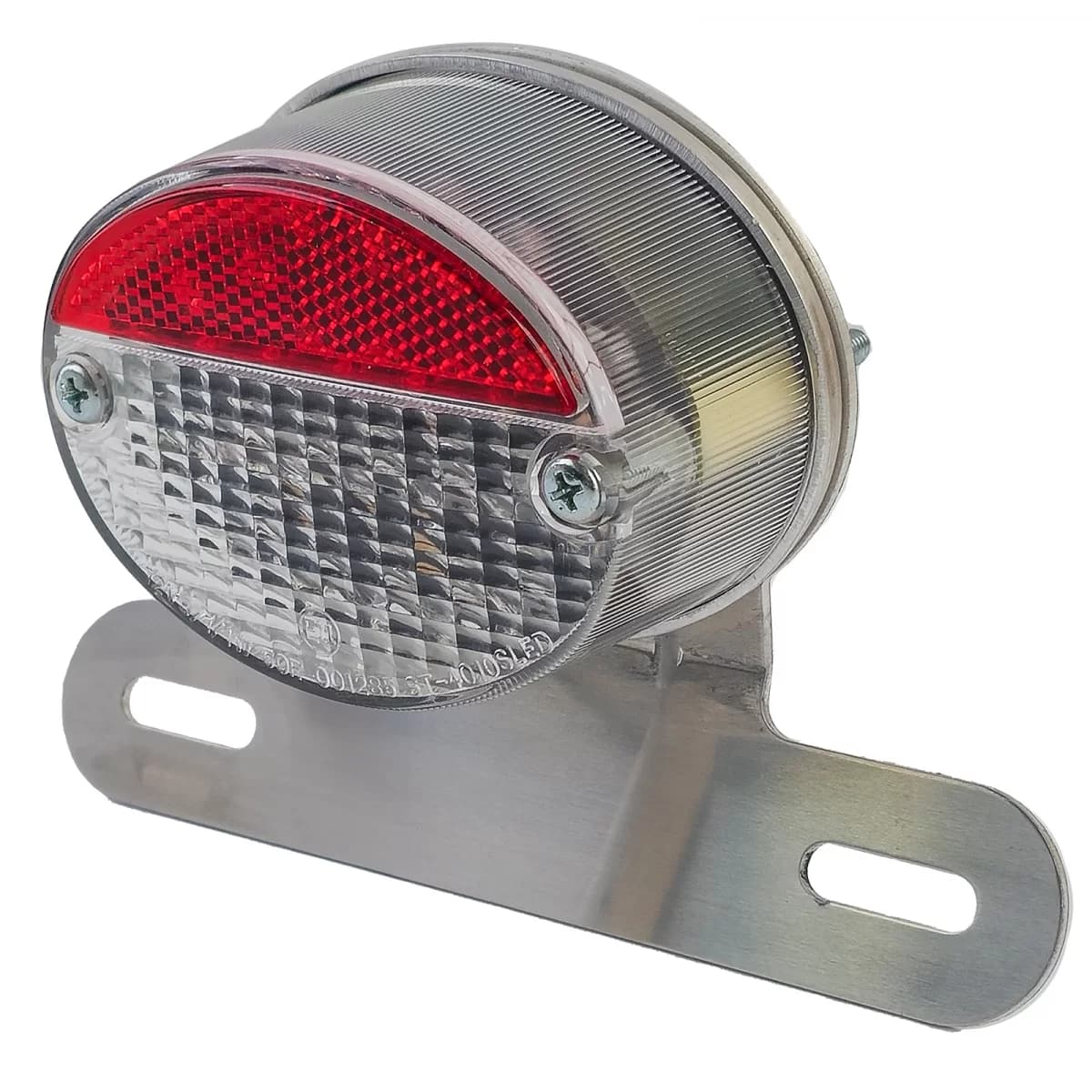 Motorcycle Mini LED Taillight Clear Glass RETRO Universally Usable