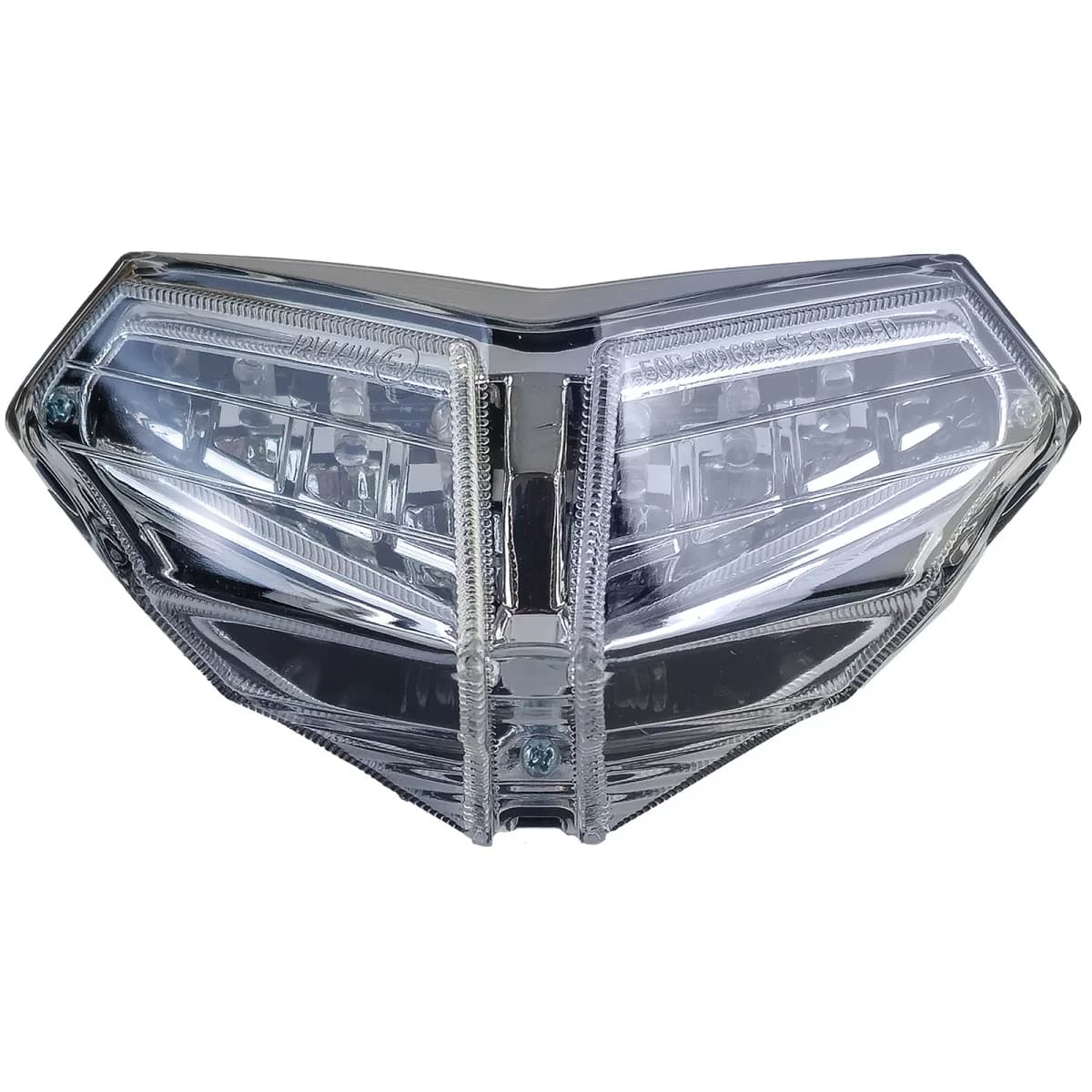Motorcycle LED Tail Light Clear Lens Chrome for Ducati 848 850 1098 1198