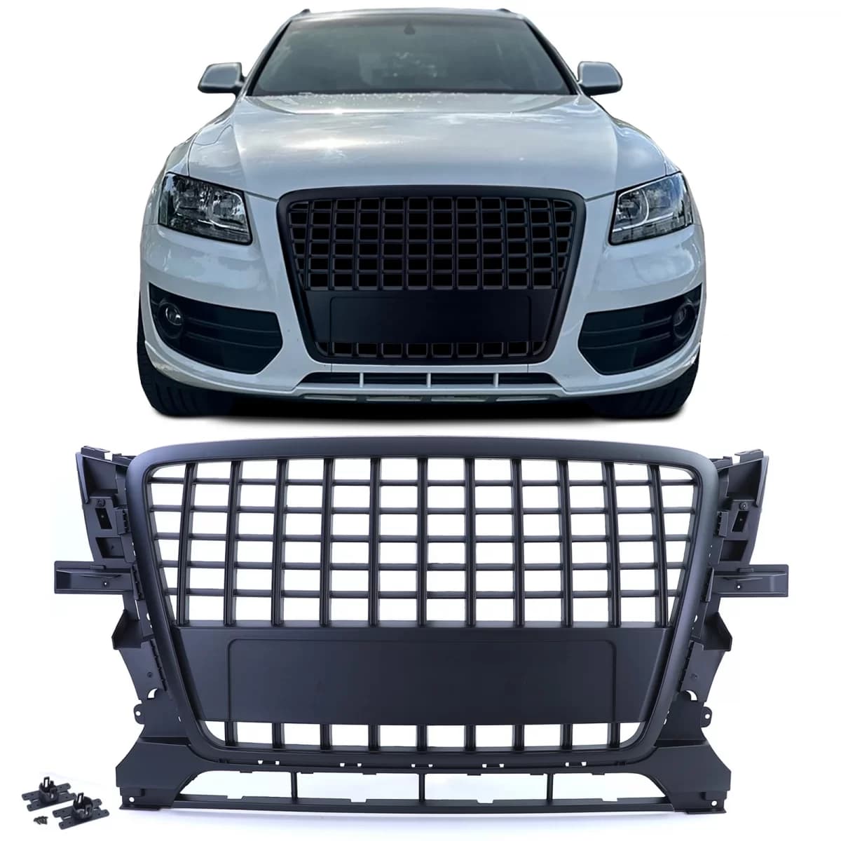 Sport grille without emblem black suitable for Audi Q5 8R 2008-2012