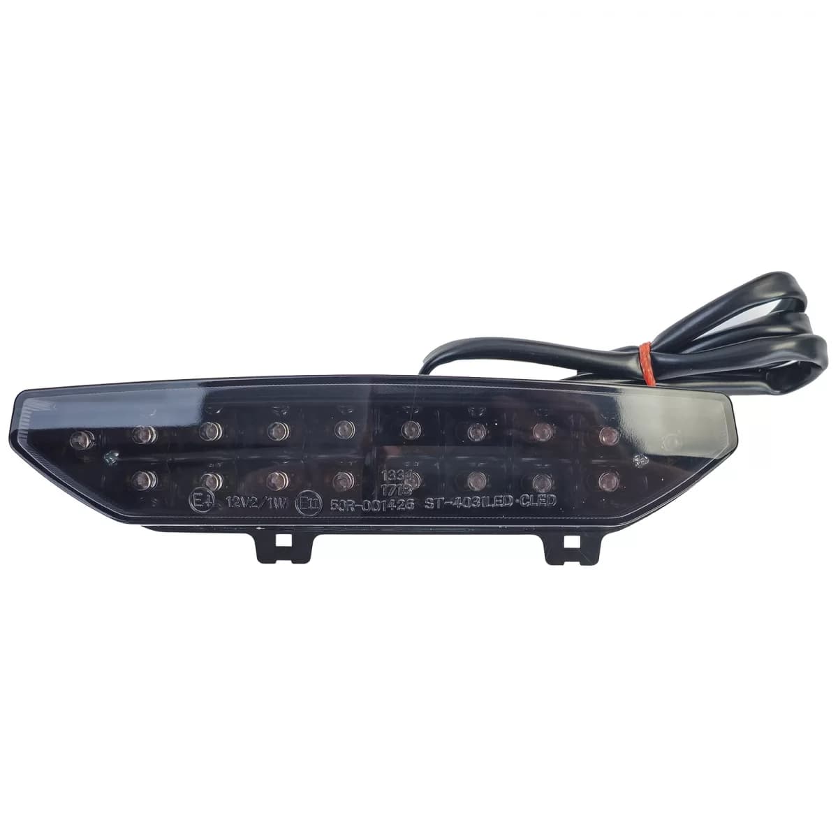 Motorcycle LED Tail Light Clear Glass Smoke for Kawasaki Ninja ZX-6R 07-08