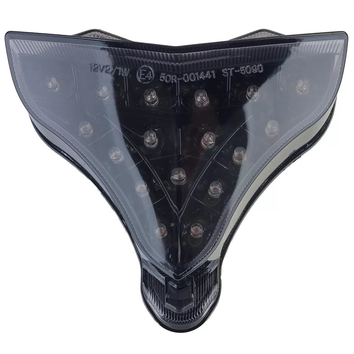 Motorcycle LED Tail Light Clear Glass Smoke for Yamaha YZF R1 RN22 09-14