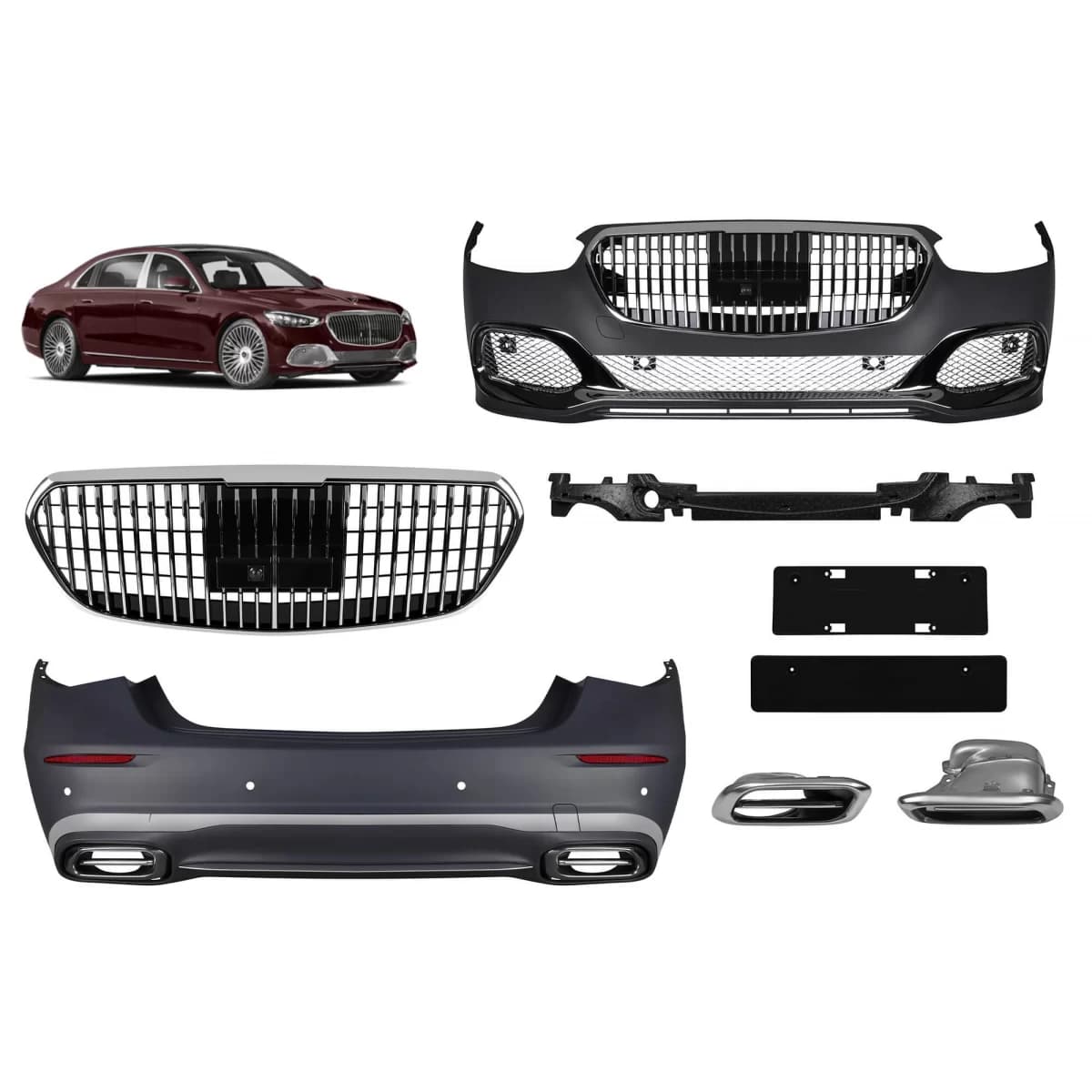 Maybach package suitable for Mercedes S-Class W223 after 2020