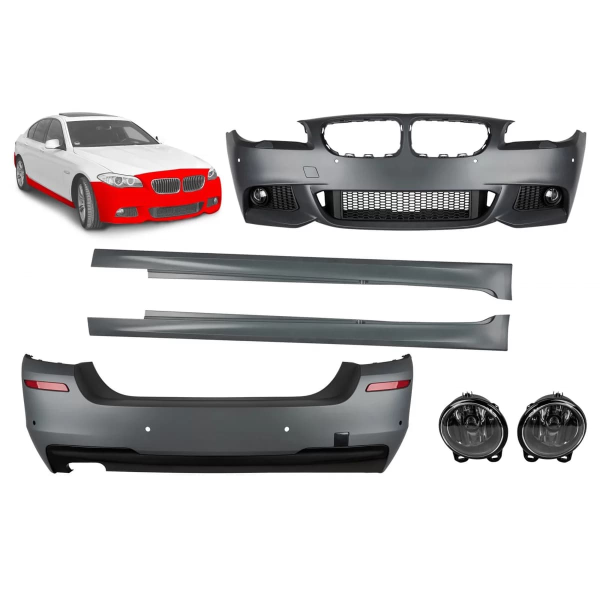M Technik package suitable for BMW 5 Series F10 sedan 2010-2013