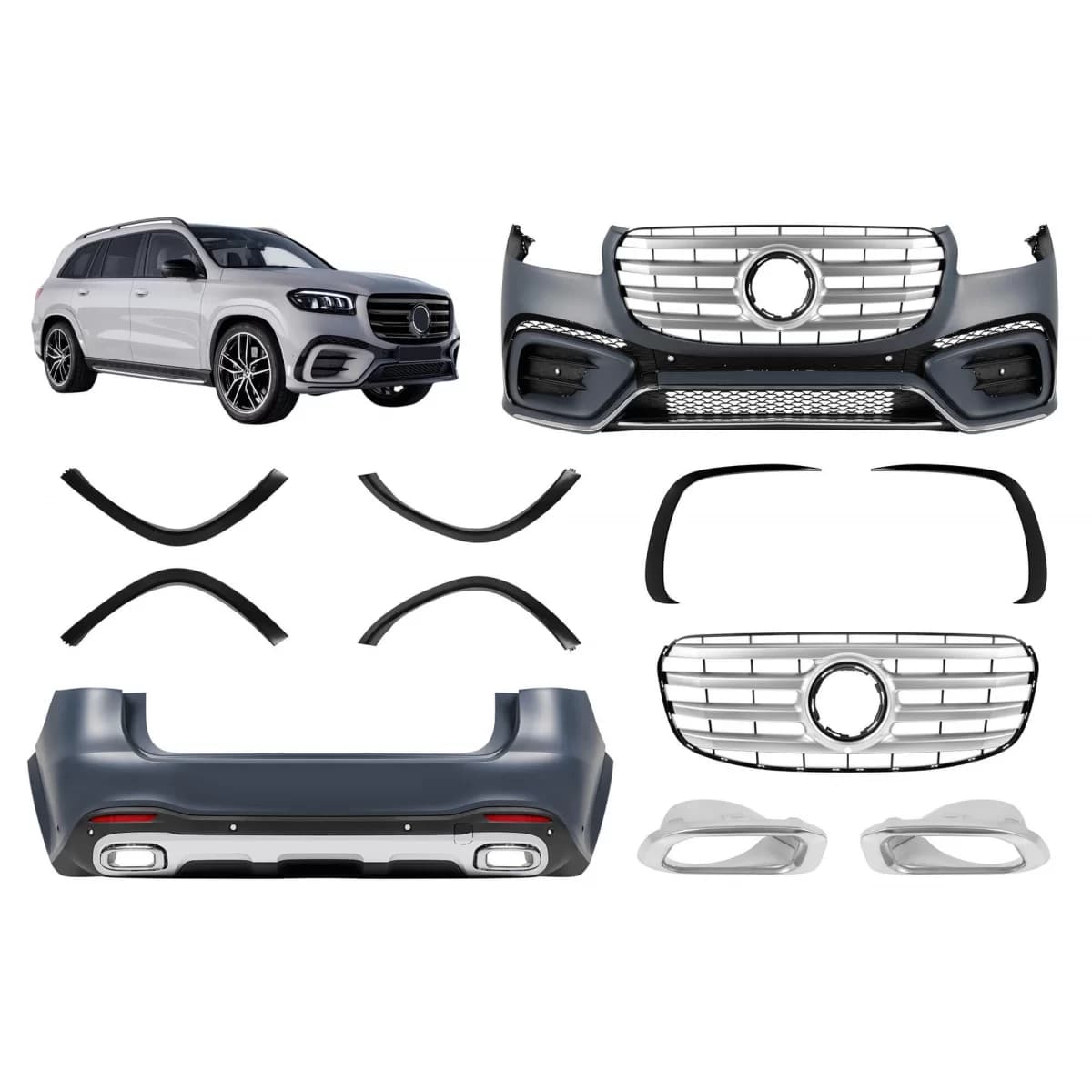 Tuning package A Design Line suitable for Mercedes GLS X167 after 2020