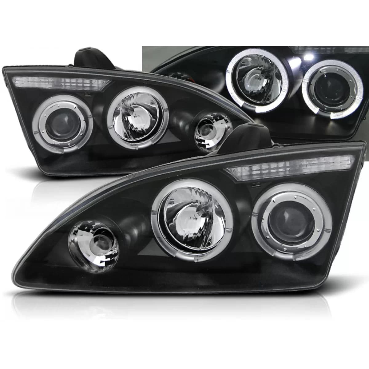 FORD FOCUS II 09.04-01.08 ANGEL EYES BLACK