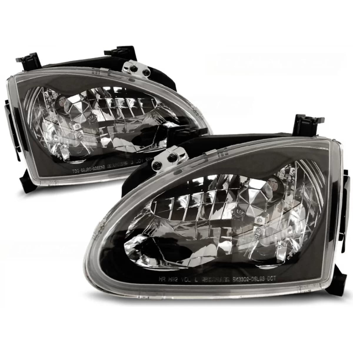 HONDA CRX DEL SOL 03.92-97 BLACK