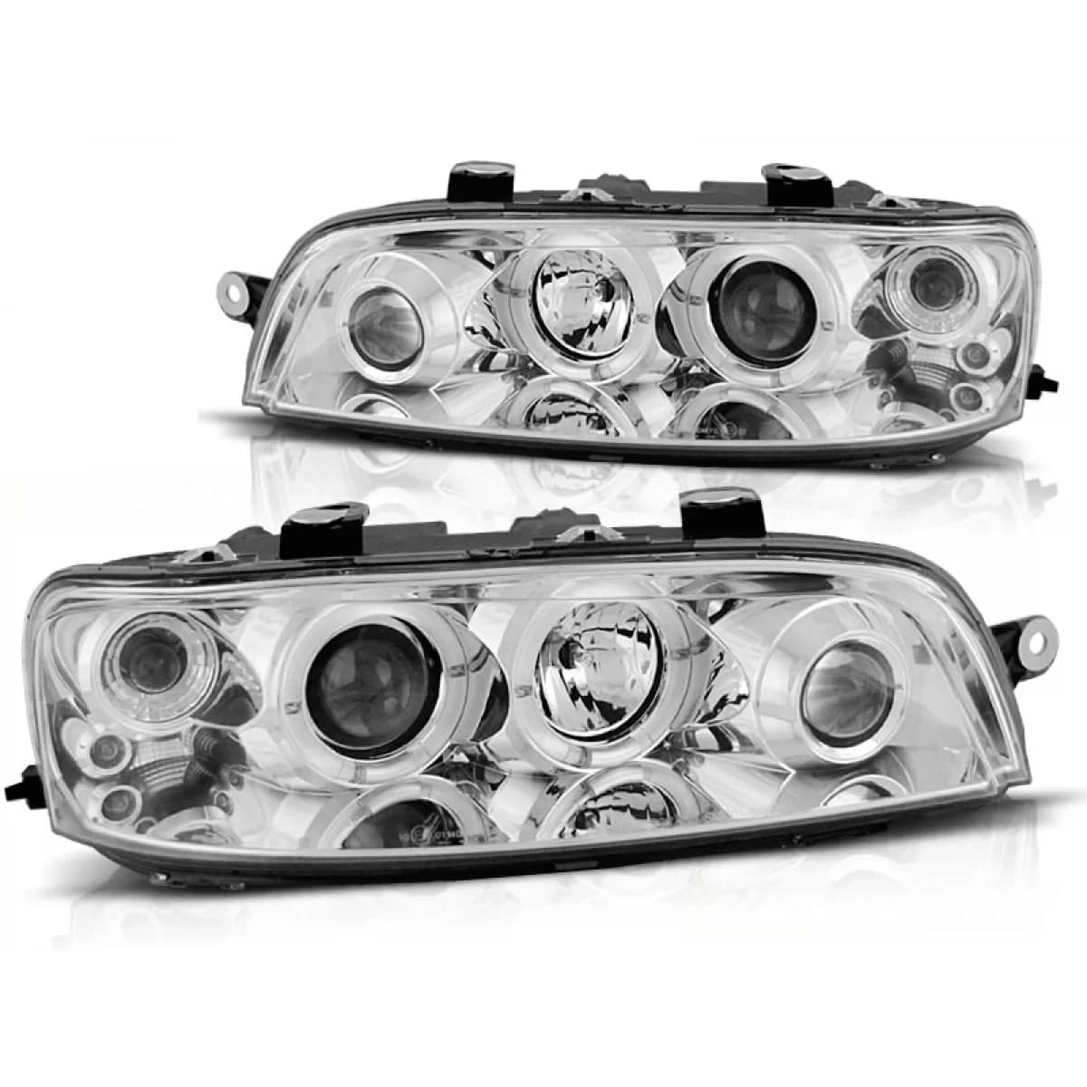 FIAT PUNTO 2 10.99-06.03 ANGEL EYES CHROME