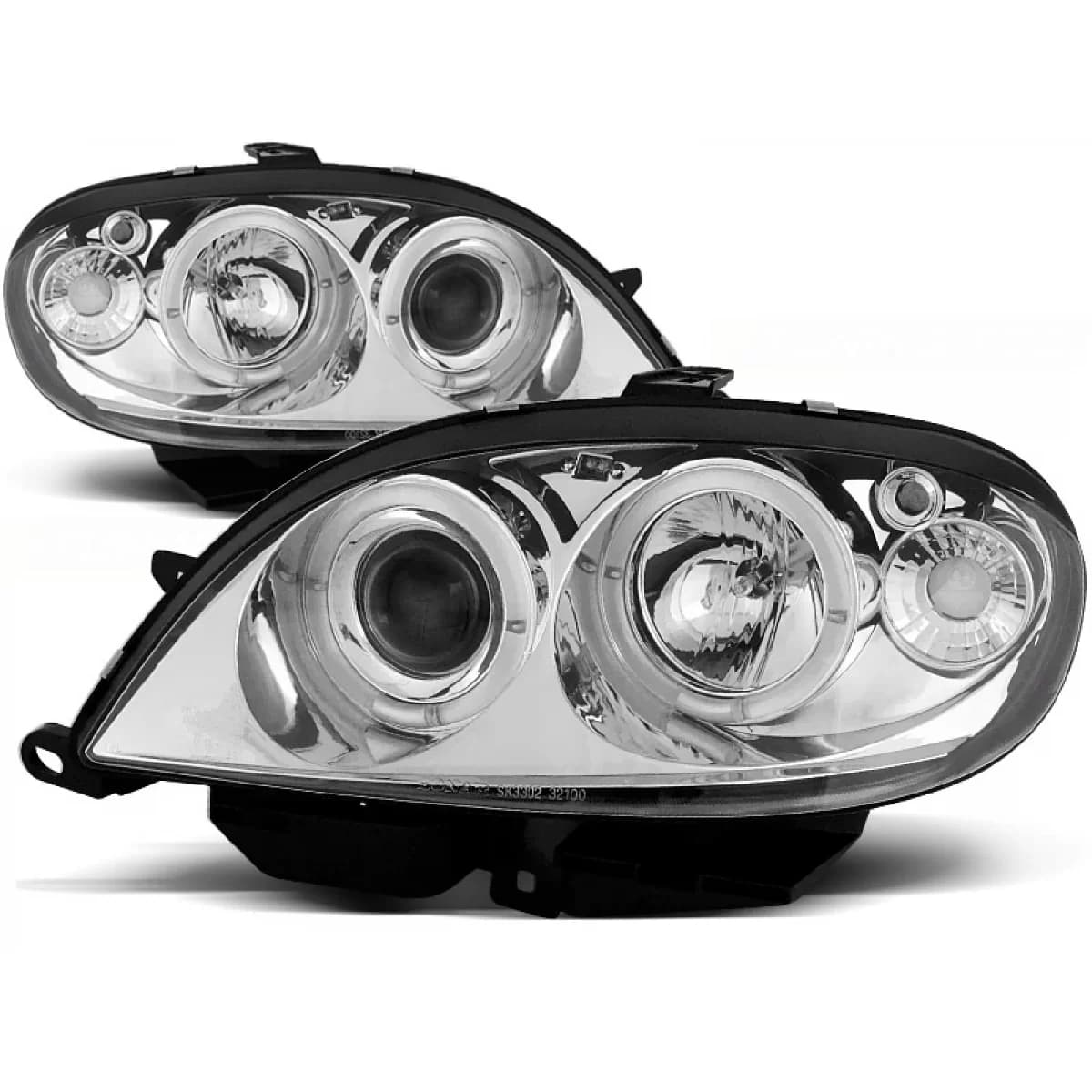 CITROEN SAXO 09.99-06.03 ANGEL EYES CHROME