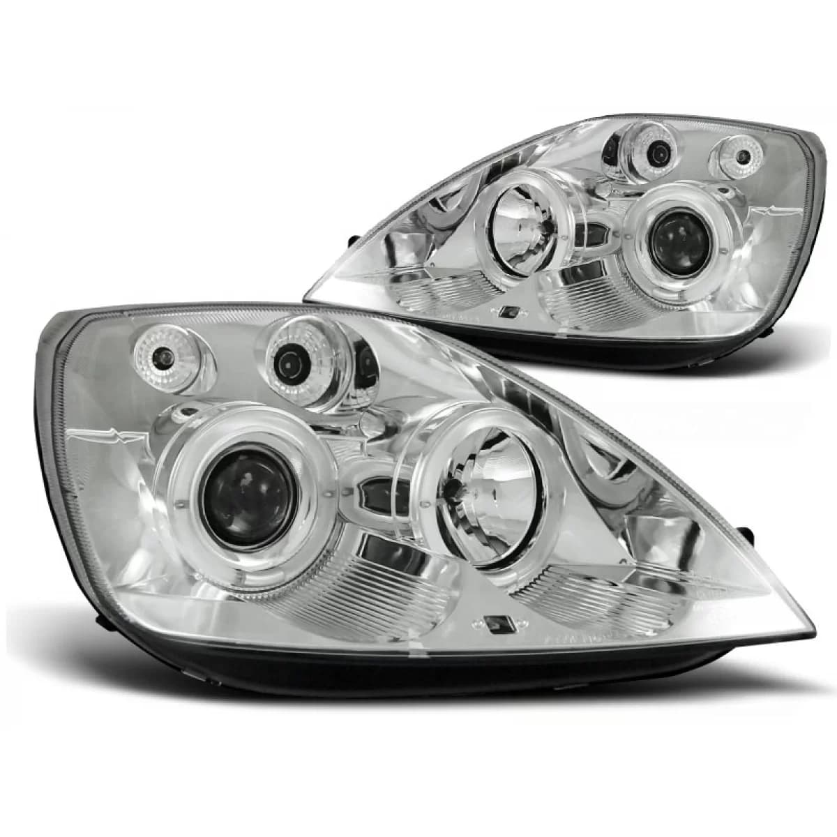 FORD FIESTA MK6 05.02-08.05 ANGEL EYES CHROME