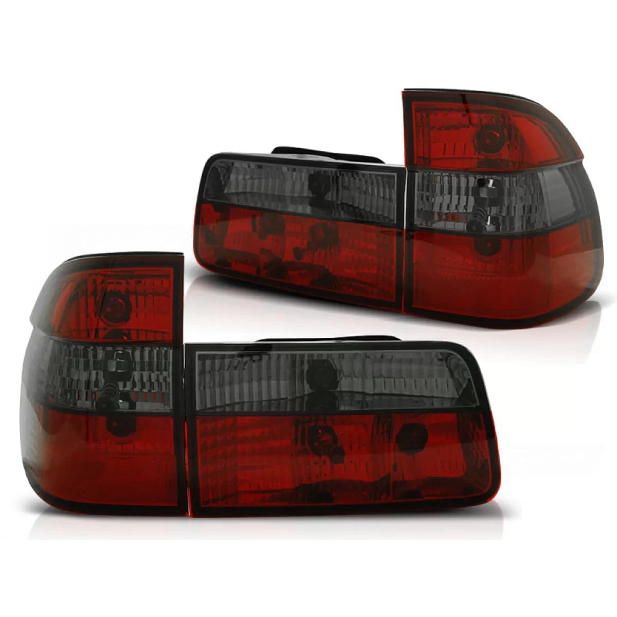 TAIL LIGHTS RED SMOKE fits BMW E39 09.95-08.00 TOURING