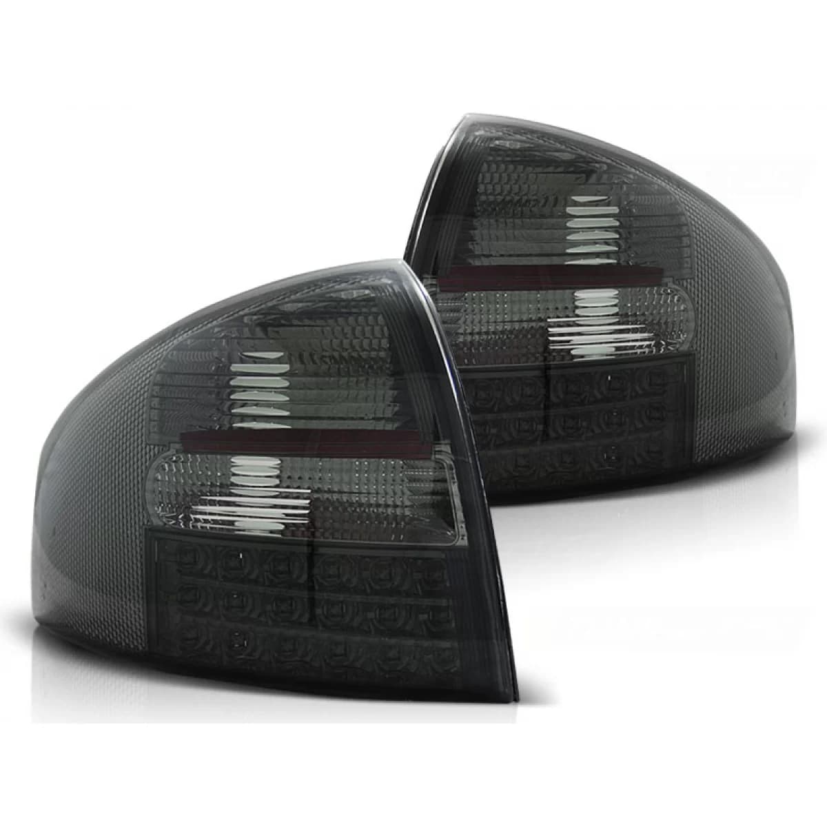 LED TAIL LIGHTS SMOKE fits AUDI A6 05.97-05.04 SEDAN