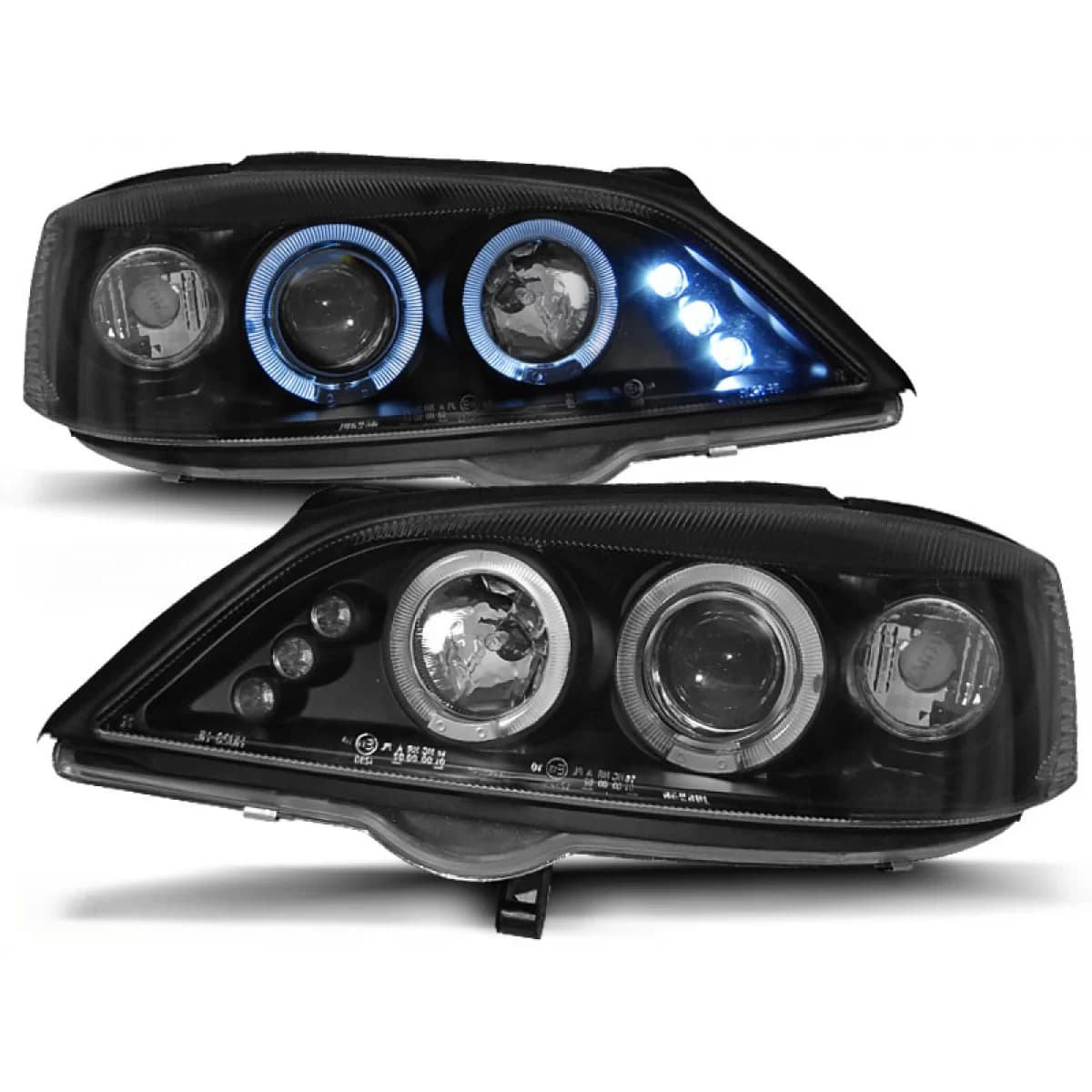 OPEL ASTRA G 02.98-02.04 ANGEL EYES BLACK