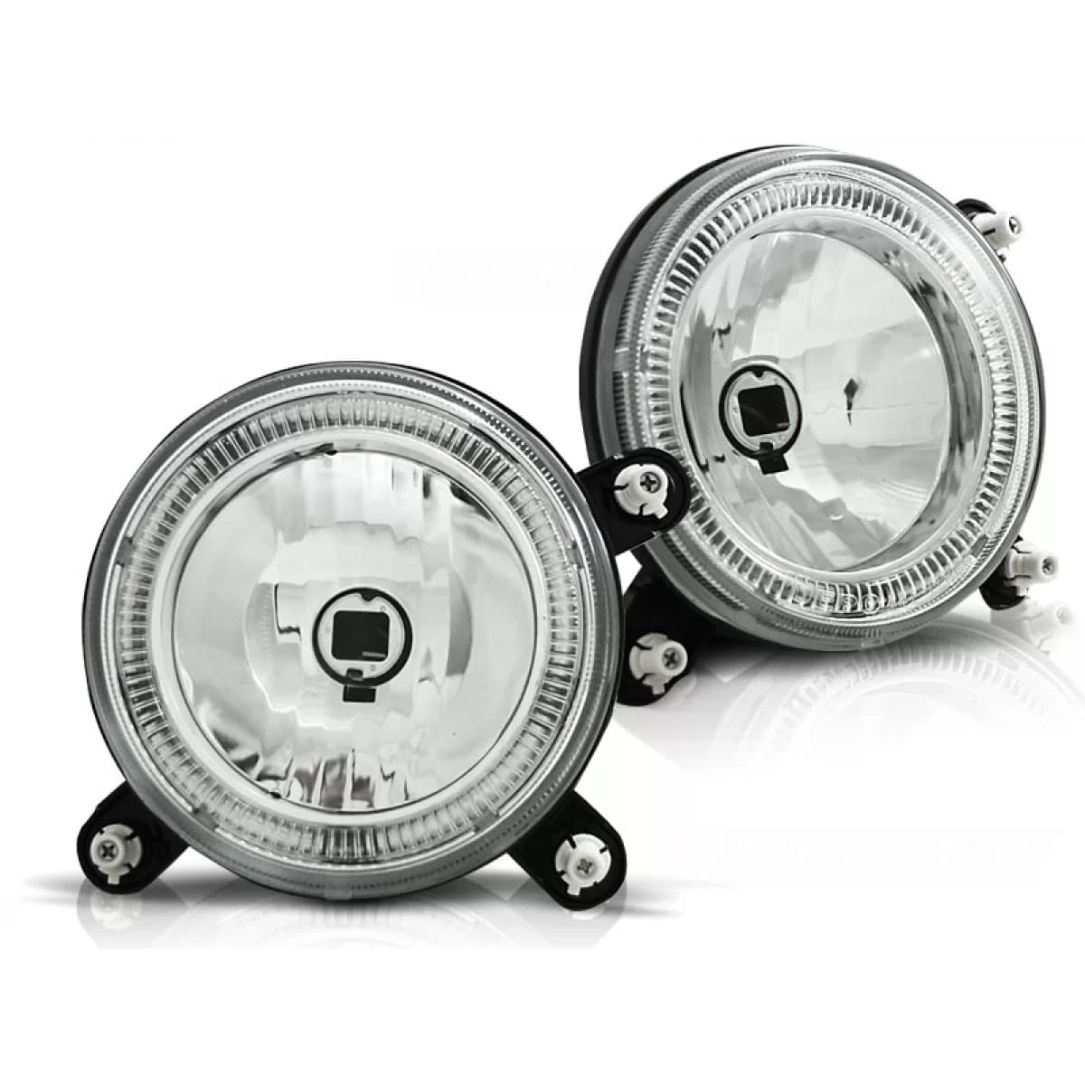 HEADLIGHTS ANGEL EYES CHROME fits VW GOLF 1 / GOLF 2