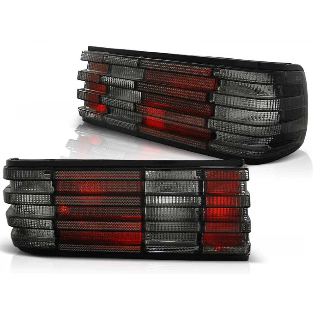 TAIL LIGHTS RED SMOKE fits MERCEDES S-KLASA W126 82-93