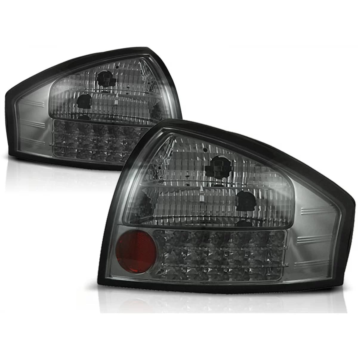 LED TAIL LIGHTS SMOKE fits AUDI A6 05.97-05.04