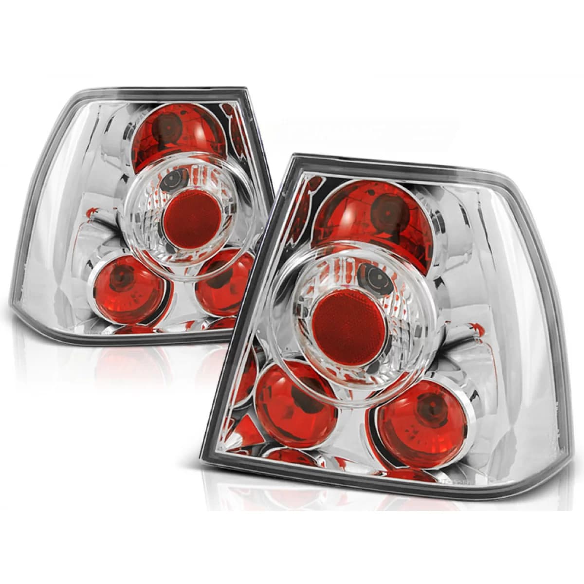 TAIL LIGHTS CHROME fits VW BORA 09.98-07.05