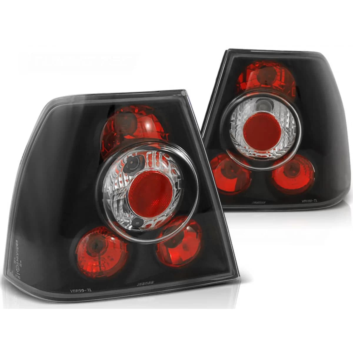 TAIL LIGHTS BLACK fits VW BORA 09.98-07.05