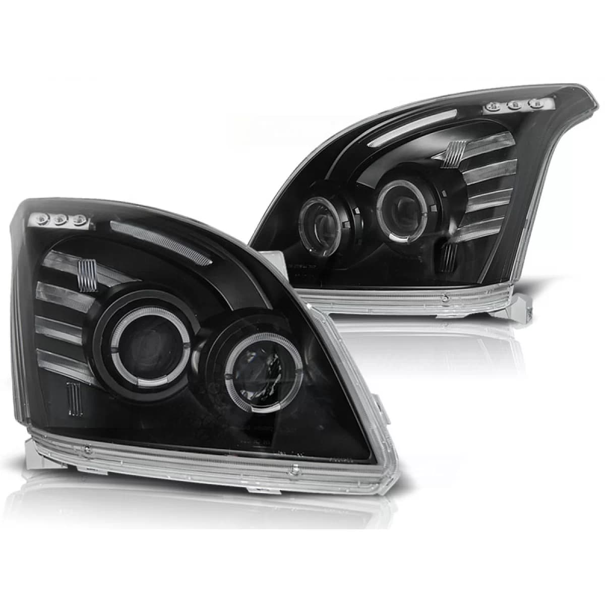 TOYOTA LAND CRUISER 120 03-09 ANGEL EYES BLACK