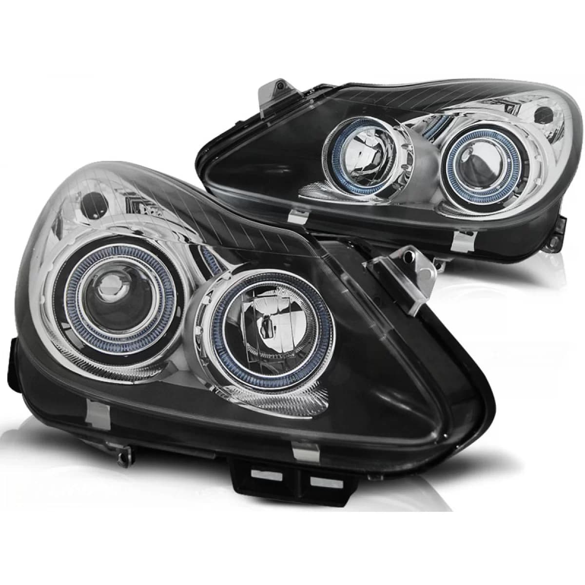OPEL CORSA D 04.06-11 ANGEL EYES BLACK