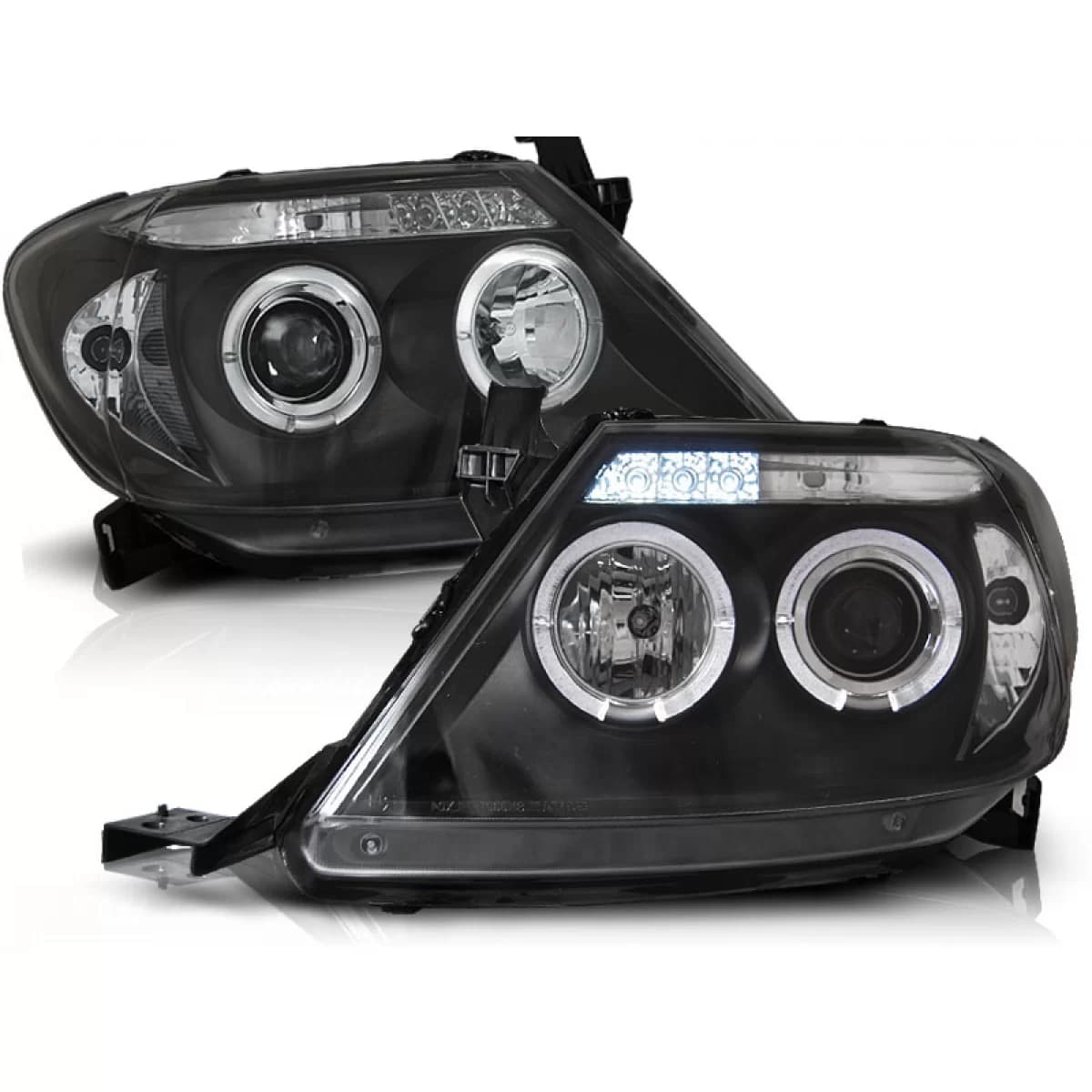 TOYOTA HILUX 05-11 ANGEL EYES BLACK