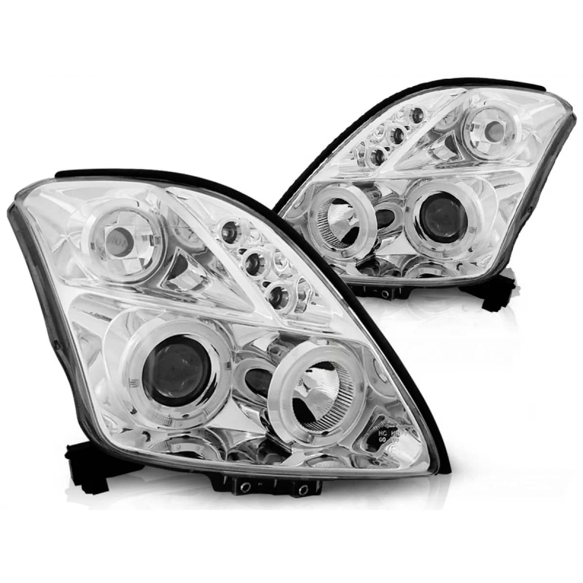 SUZUKI SWIFT 05.05-10 ANGEL EYES CHROME