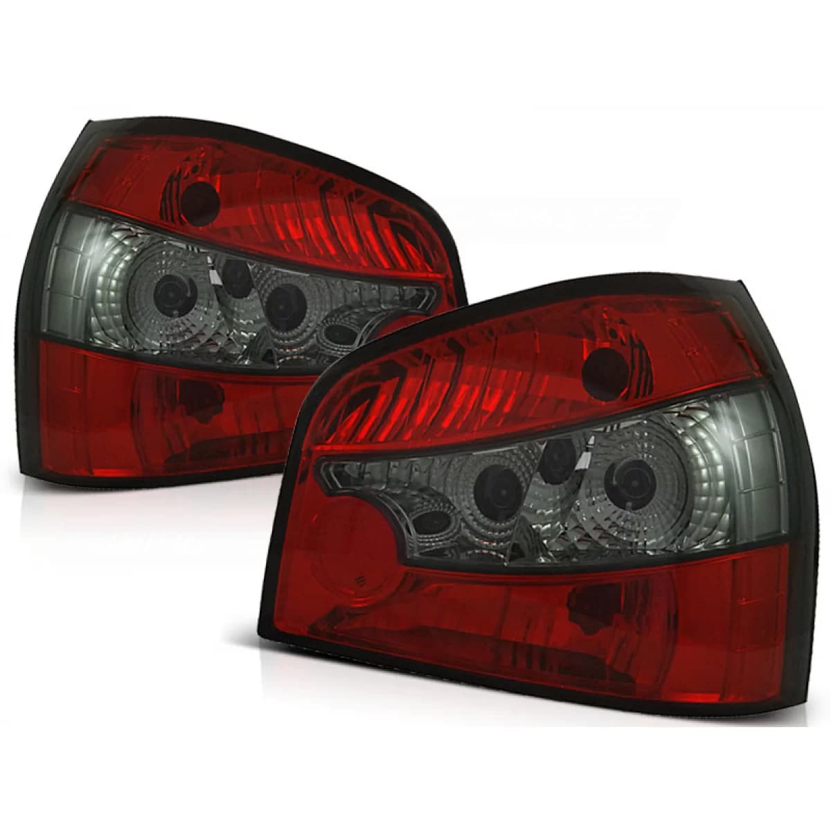 TAIL LIGHTS RED SMOKE fits AUDI A3 8L 08.96-08.00