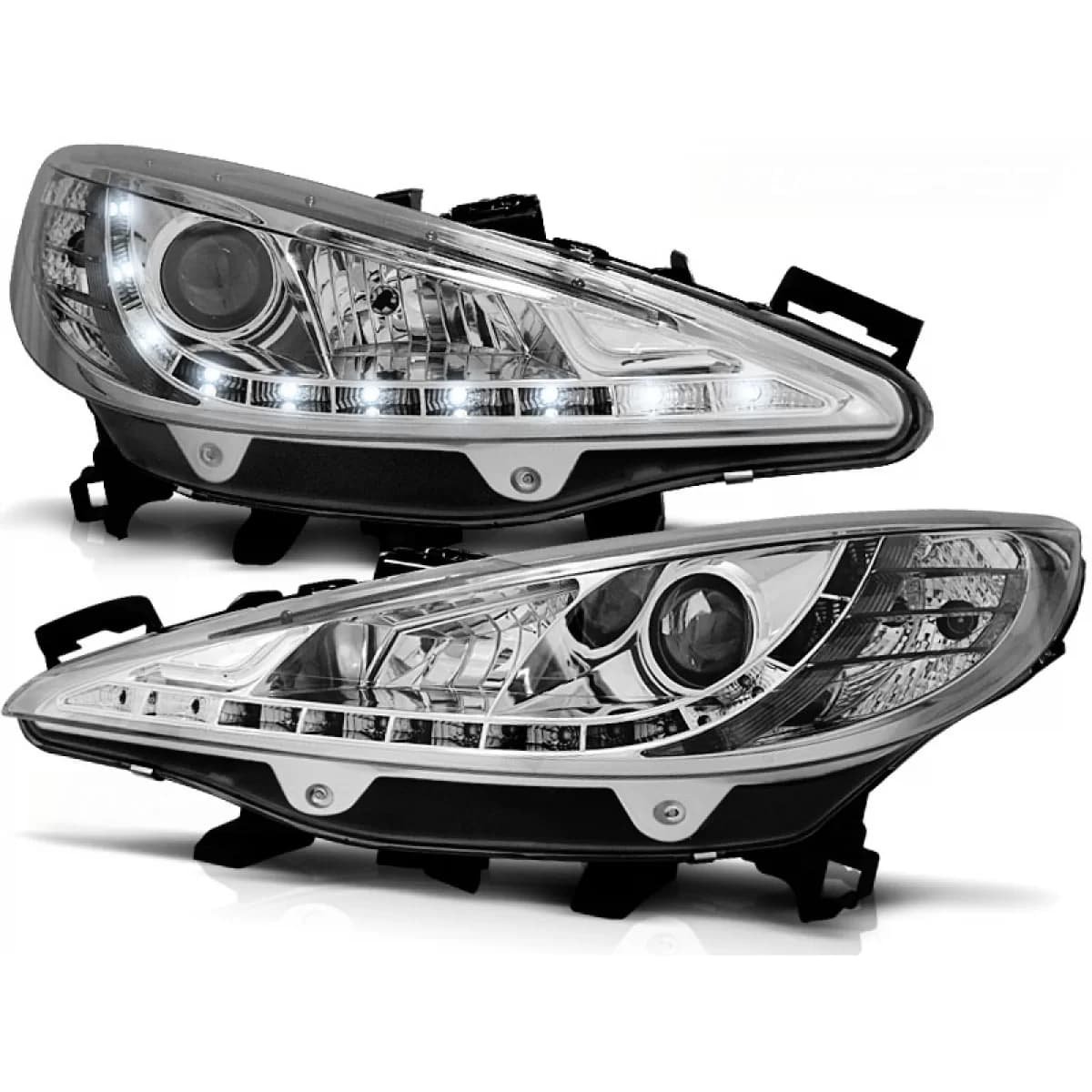 PEUGEOT 207 05.06-06.12 DAYLIGHT CHROME