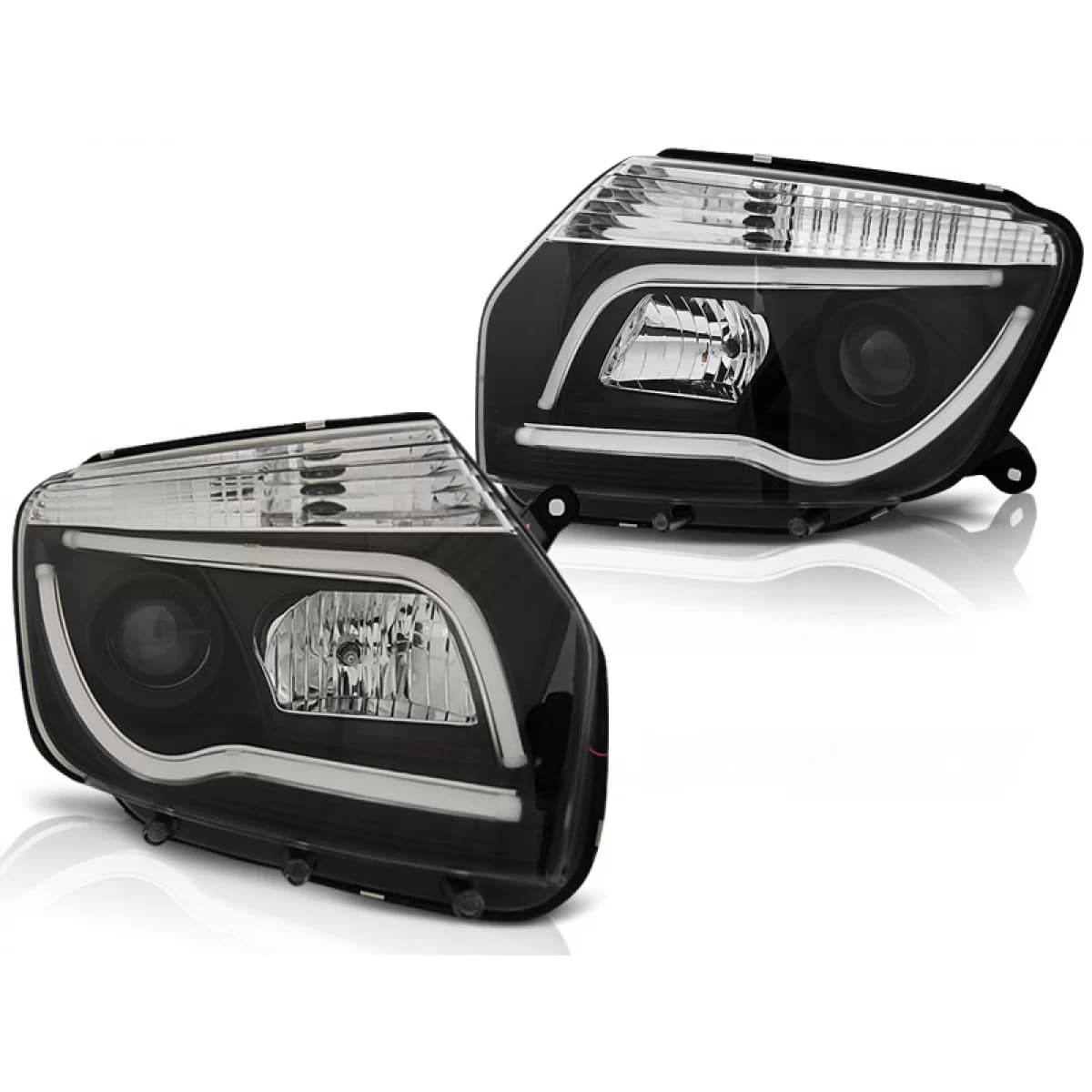 DACIA DUSTER 04.10-14 BLACK TUBE LIGHT