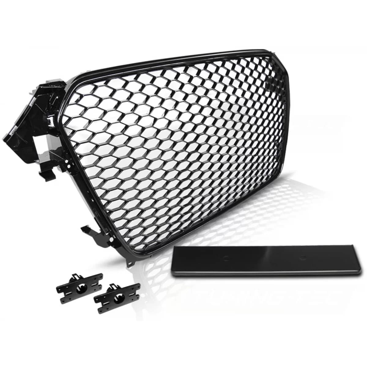 GRILLE SPORT GLOSSY BLACK fits AUDI A4 (B8) 11.11-15