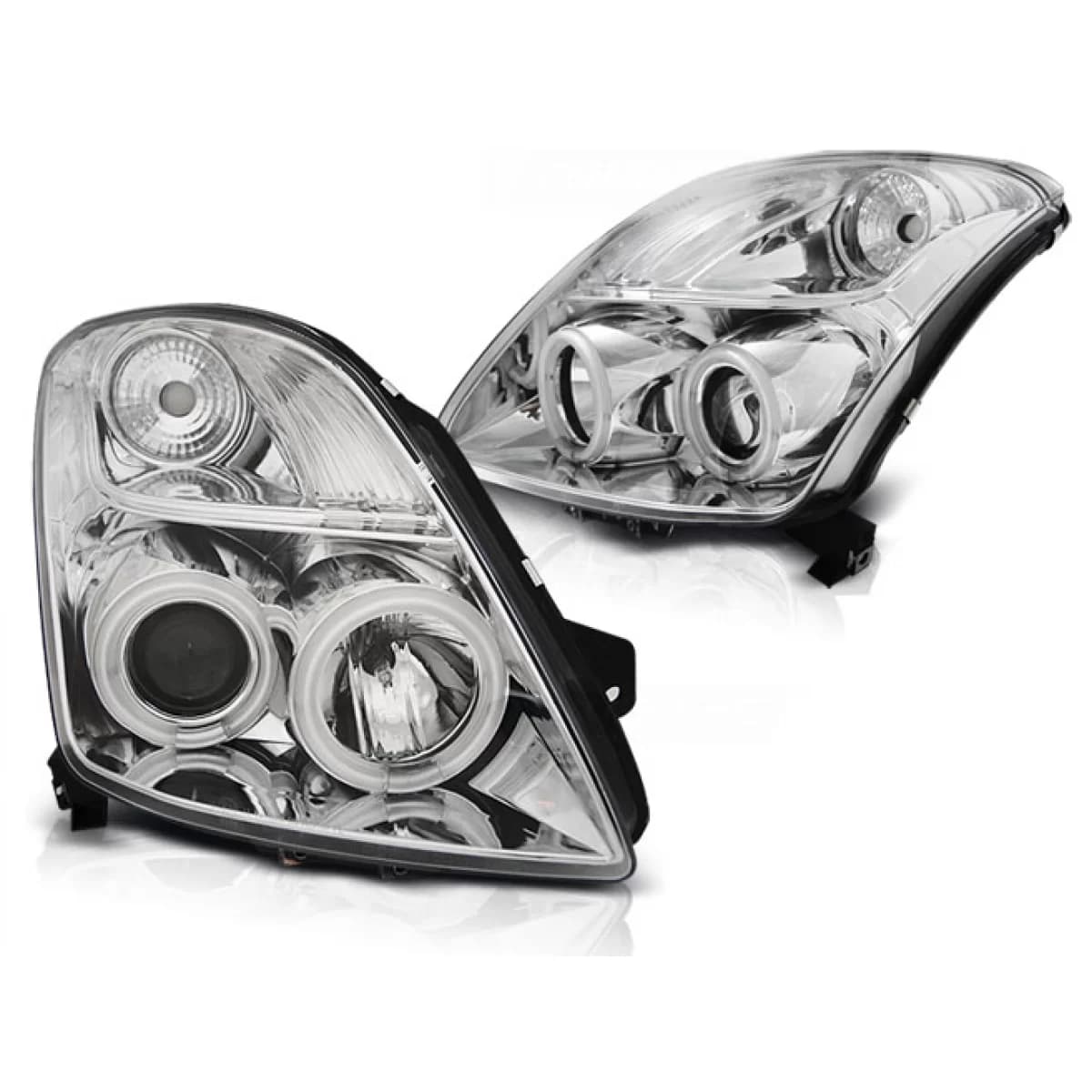SUZUKI SWIFT 05.05-10 CCFL ANGEL EYES CHROME