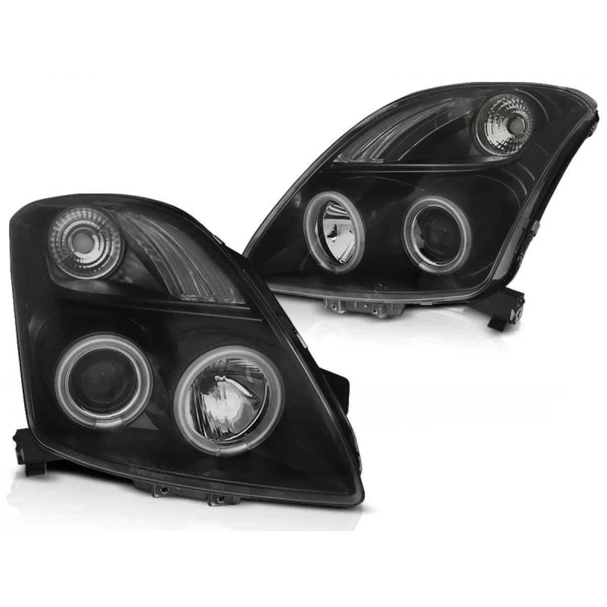 SUZUKI SWIFT 05.05-10 CCFL ANGEL EYES BLACK