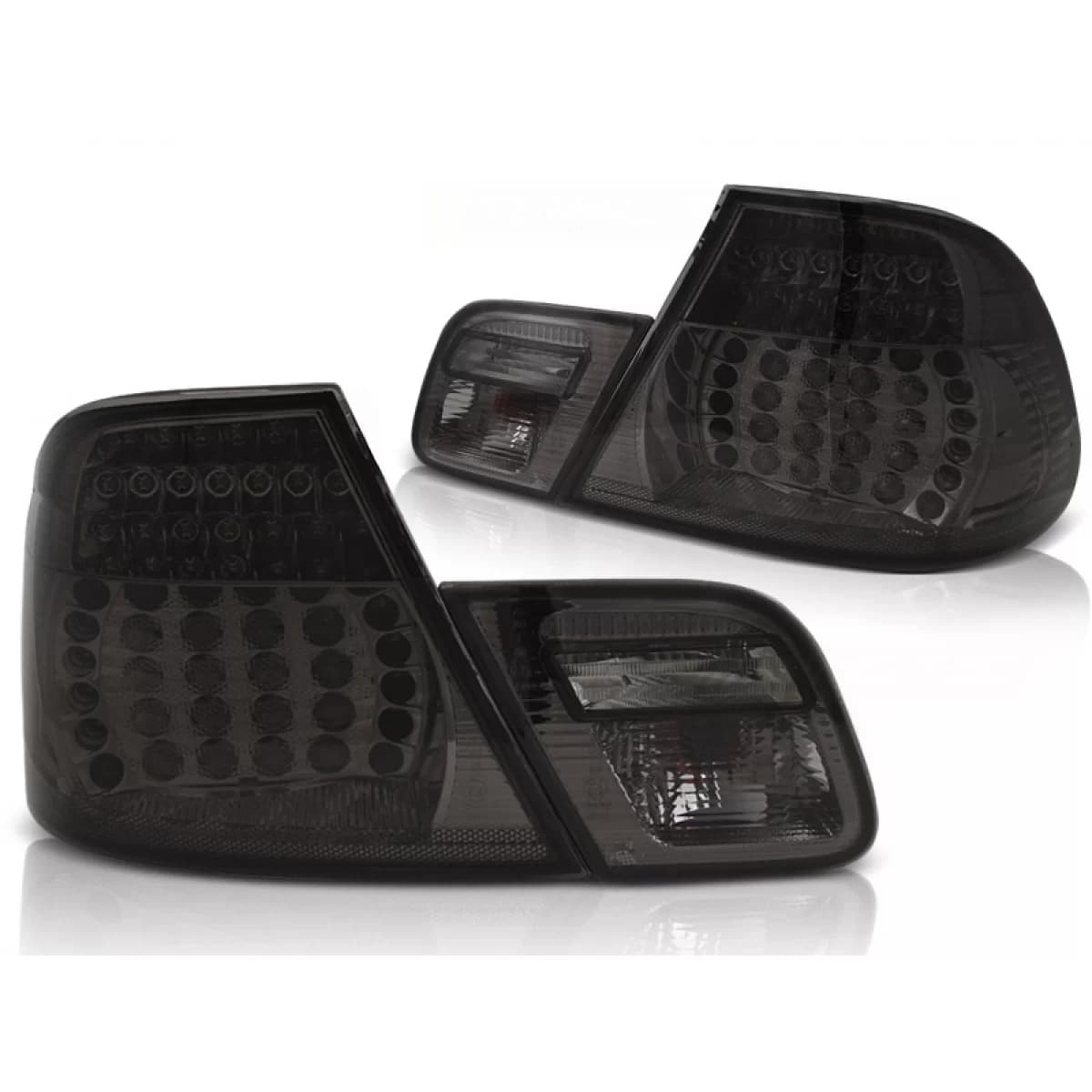 LED TAIL LIGHTS SMOKE fits BMW E46 04.03-06 COUPE