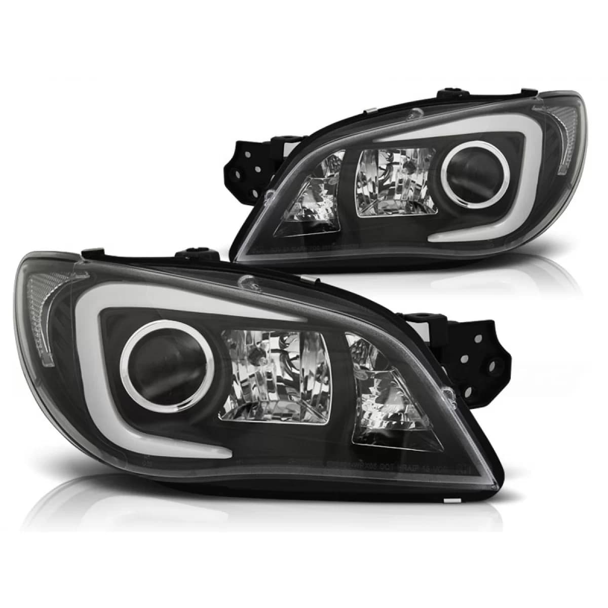 SUBARU IMPREZA II GD 06-07 TUBE LIGHT BLACK HID
