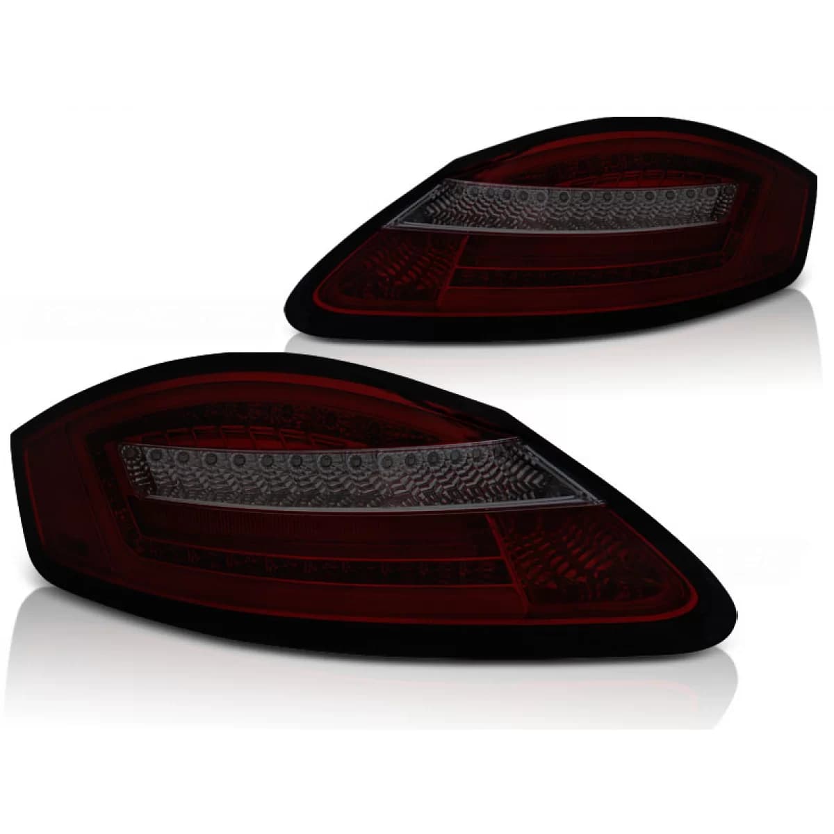 LED TAIL LIGHTS RED SMOKE SEQ fits PORSCHE BOXSTER 987 / CAYMAN 05-08