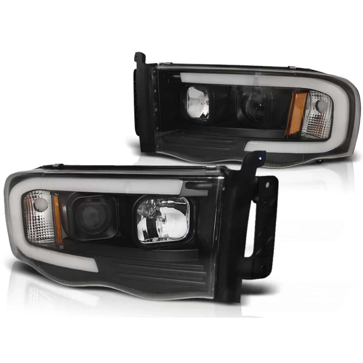DODGE RAM 02-06 TUBE LIGHT BLACK