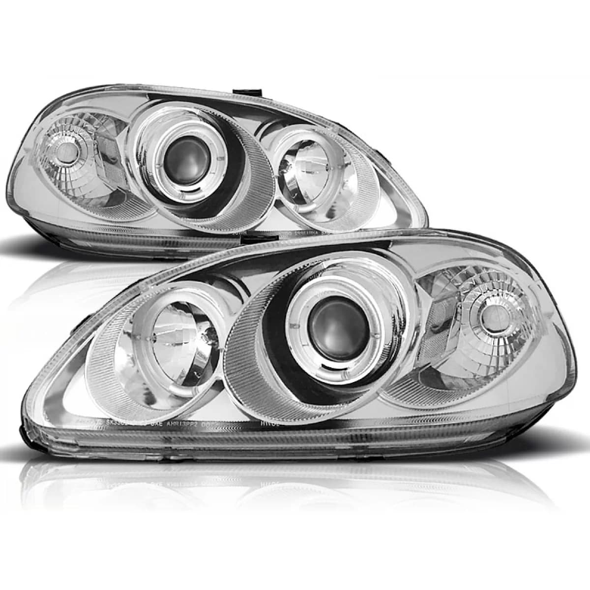 HONDA CIVIC 09.95-02.99 ANGEL EYES CHROME