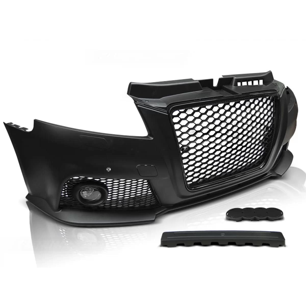 FRONT BUMPER SPORT BLACK PDC fits AUDI A3 08-12